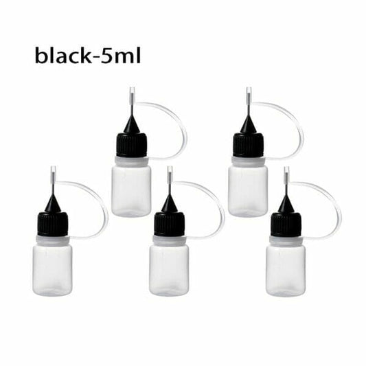 Set 5 Frasco aplicador 5 ml punta aguja