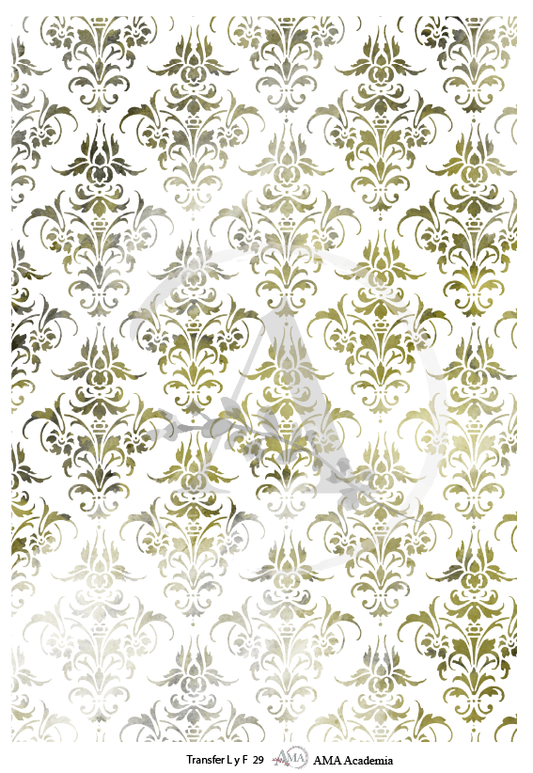 Lamina 20x30 cm Transfer Textil LYF29