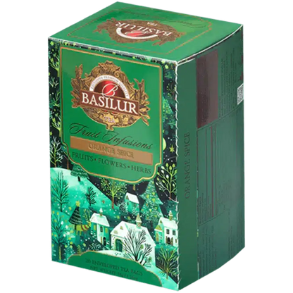 Te Basilur Fruit Infusion Orange Spice 20 Bolsas