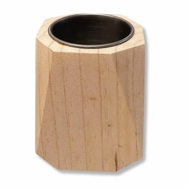 Mate Madera Hexagonal 10 cn Interior Acero
