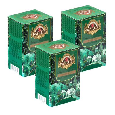Te Basilur Pack 3 Cajas Fruit Infusion Orange Spice 20 Bolsas