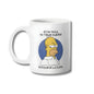 No Toques Mi Taza Homero Simpson Tazon 325ml