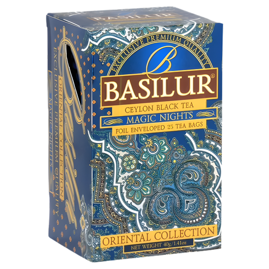 Te Basilur Negro Magic Nights 25 bolsas