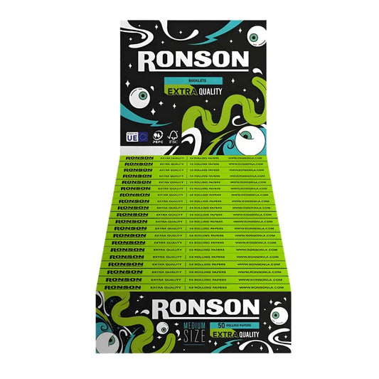 Display Papelillo Ronson Extra Quality + Tips / 24 Librillos