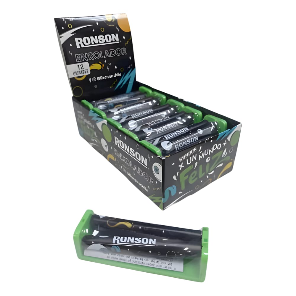 Caja 12 Enrolador de Papelillo Ronson Medium 1 1/4
