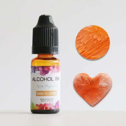 Pigmento Art Ink Alcohol 10ml Orange Yellow