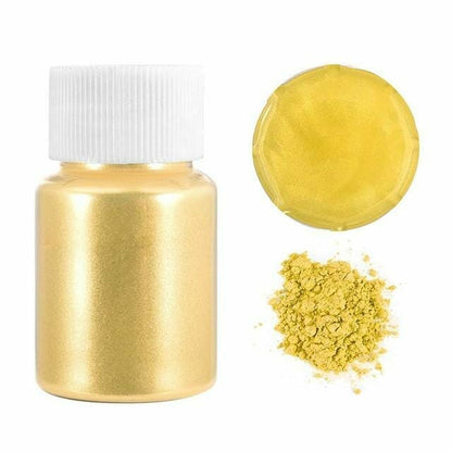 Pigmentos Polvo 10 grs Oro Resina Epóxica