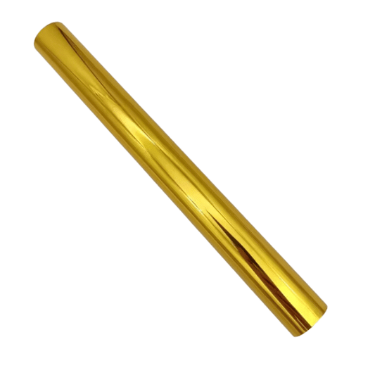 Foil / Folia Rollo 19 cm X 5 Mts  Oro Fuerte