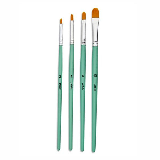 Pincel Set 4 Avellanados 2-4-6-10 Pebeo
