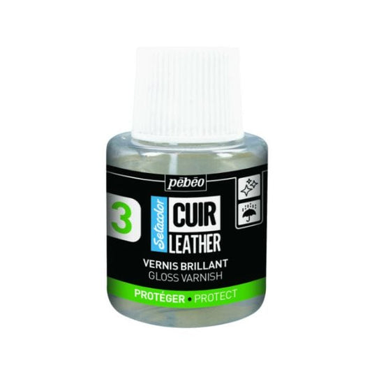 Barniz Brillante Setacolor Cuero 110 ml