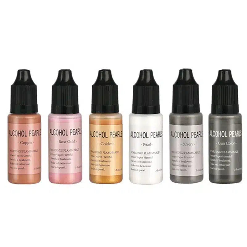 Pigmento Metallic Alcohol 15 ml Silvery