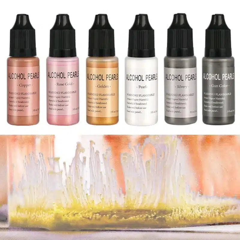 Pigmento Metallic Alcohol 15 ml Rose Copper