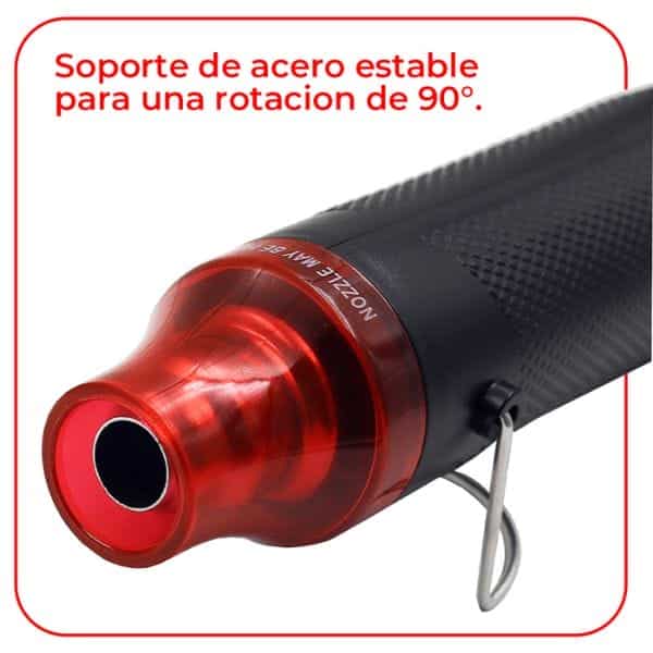 Pistola de calor 300 W de 2 velocidades