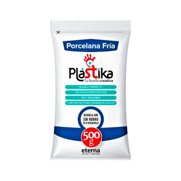 Porcelana Fria Plastika 500 grs Eterna