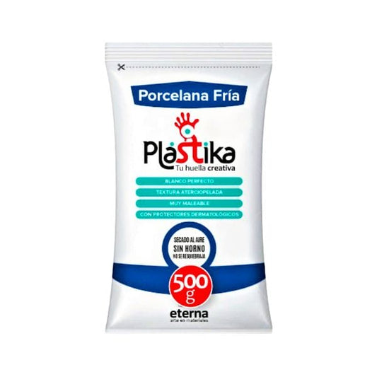 Porcelana Fria Plastika 500 grs Eterna