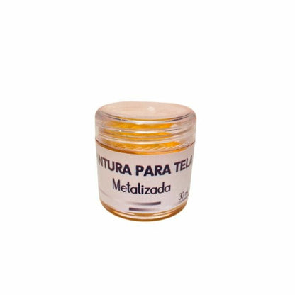 Pasta Textil Metalica 30 ml Oro