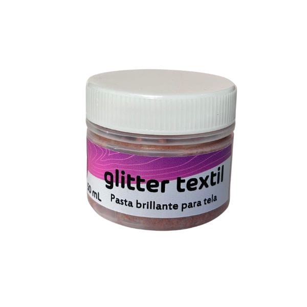 Pasta Glitter Textil 50 ml Cobre