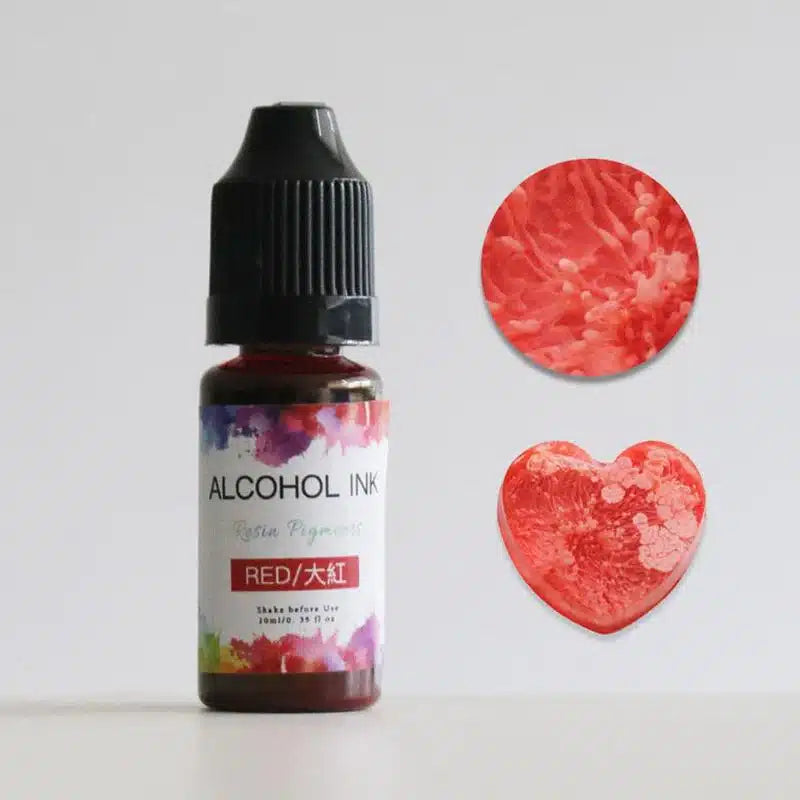 Pigmento Art Ink Alcohol 10ml Red
