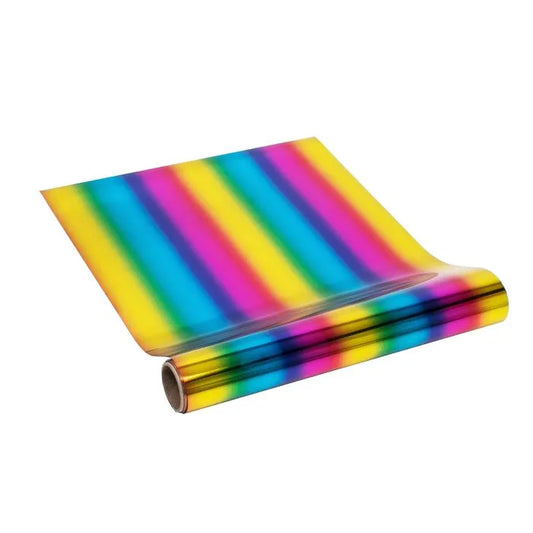 Foil x metro de 32 cm Ancho Arcoíris