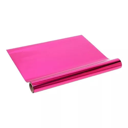 Foil x metro de 32 cm  Ancho Fucsia