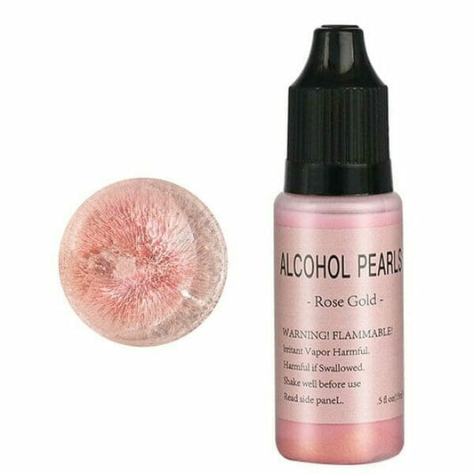 Pigmento Metallic Alcohol 15 ml Rose Gold
