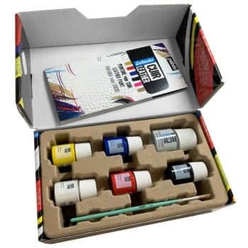 Setacolor Cuero - Set 5 Colores + Implementos