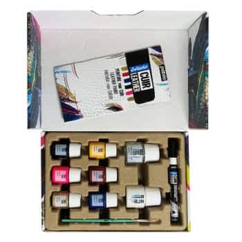 Setacolor Cuero - Set 6 Colores + Implementos