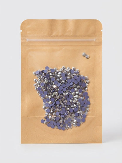 Bolsa de Cristales Hotfix Silver 30 g, SS16 y SS20