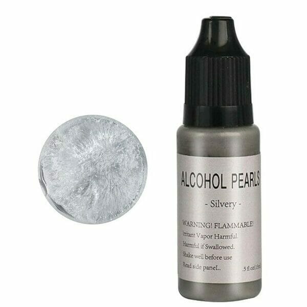 Pigmento Metallic Alcohol 15 ml Silvery