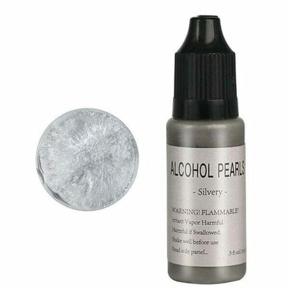 Pigmento Metallic Alcohol 15 ml Silvery