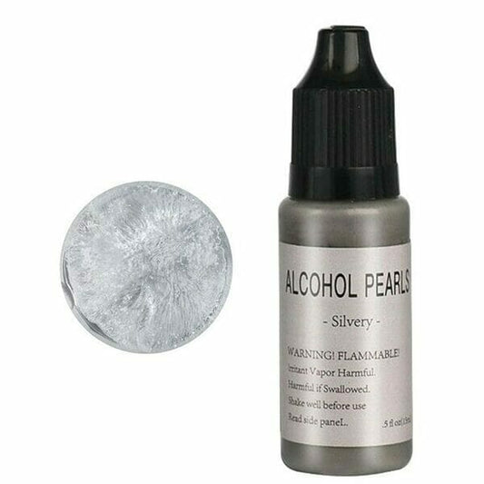 Pigmento Metallic Alcohol 15 ml Silvery