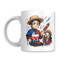 Tanjiro y Nezuko Somos El Mejor Pais de Chile Taza 325ml