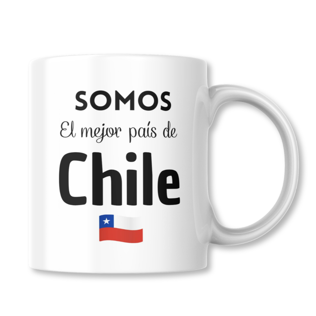 Luffy One Piece Somos El Mejor Pais de Chile Taza 325ml