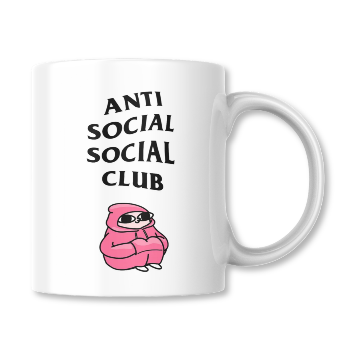 Anti Social Social Club Meme Taza 325ml