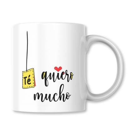 Te Quiero Mucho Frases Amor Taza 325ml