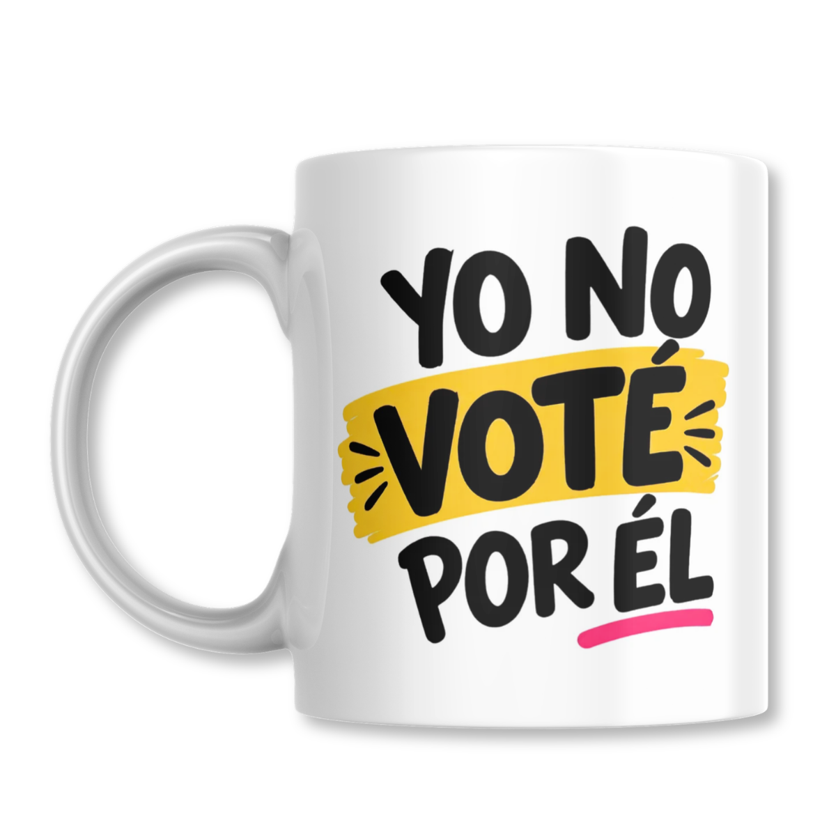 Yo No Vote Por El Frase Chile Taza 325ml