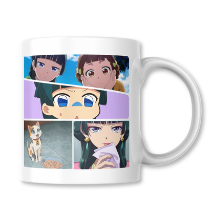 Maomao Collage Los Diarios De La Boticaria Taza 325ml
