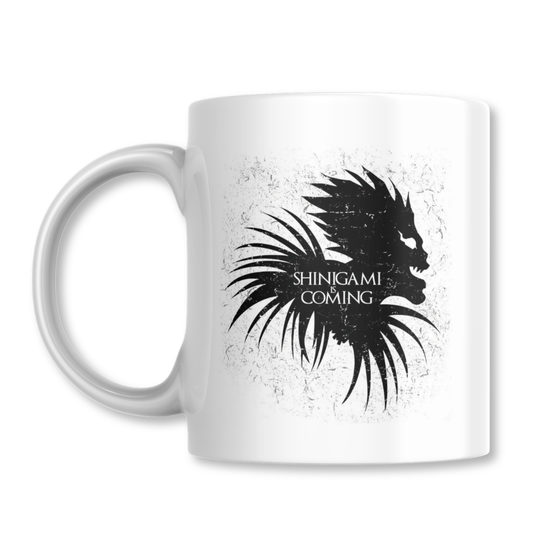 Shinigami Is Coming Death Note Manga Anime Taza 325ml