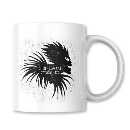 Shinigami Is Coming Death Note Manga Anime Taza 325ml
