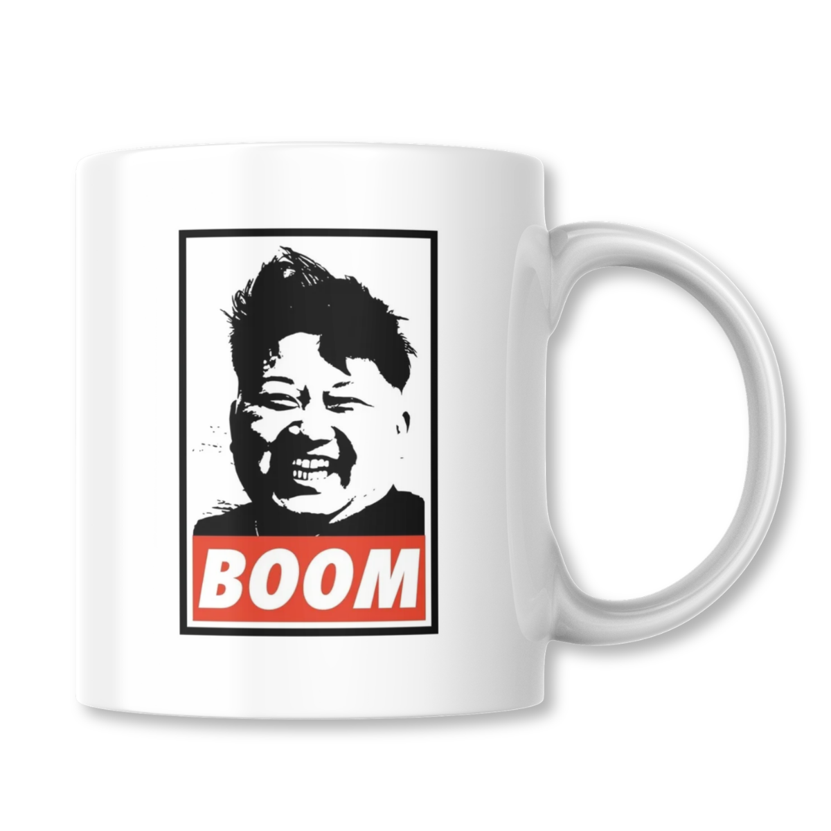 Kim Jong-un Boom Art Pop Taza 325ml