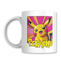 Pikachu Pop Art Pokemon Retro Anime Taza 325ml