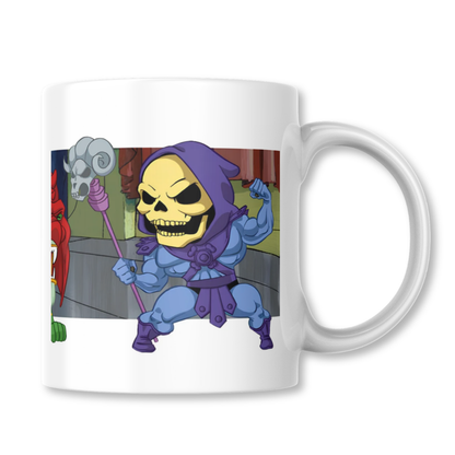 He-Man Battle Cat Skeletor Amos del Universo Taza 325ml