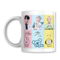 BTS K-Pop BT21 Taza 325ml