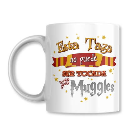 No Puede Ser Tocada Por Muggles Harry Potter Taza 325ml