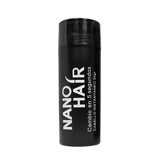 Nano Hair 30 grs Frasco Color Negro