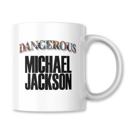 Black or White Michael Jackson Dangerous Taza 325ml
