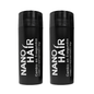 Nano Hair 60 grs Dos Frascos Color Castaño Medio