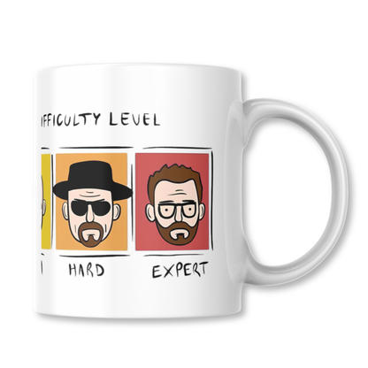 Walter White Difficulty Level Taza 325ml