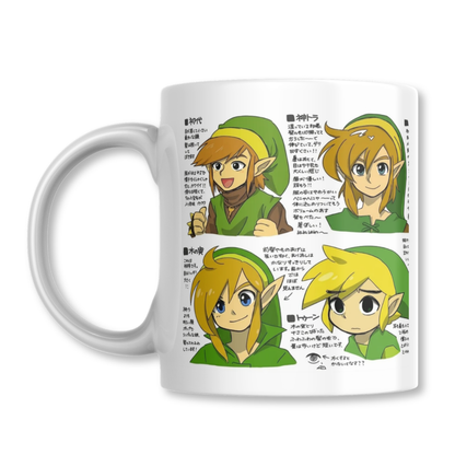 Link Evolution The Legend Of Zelda Taza 325ml