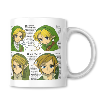 Link Evolution The Legend Of Zelda Taza 325ml